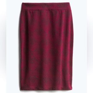 RENEE C | Fabiola Textured Knit Pencil Skirt | Size XS
